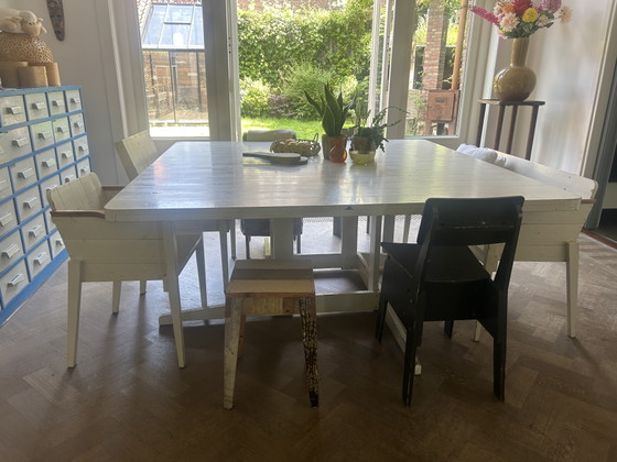 Image 1 of Piet Hein Eek dining table set custom made