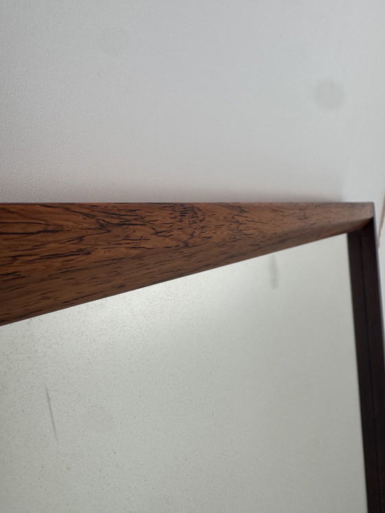 Image 1 of Aksel Kjersgaard Model 145 Palissanderhouten spiegel – Deense elegantie uit het midden van de eeuw