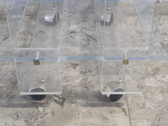 Dranken trolley plexiglas David Lange stijl – Serveerwagens (photo 7 of 8)