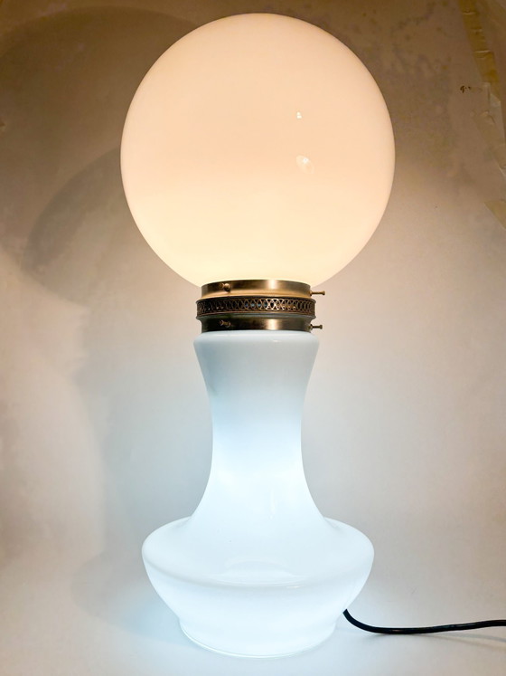 Lámpara de cristal de Murano de los años 60 con doble luz. – Iluminación, Murano Glass (photo 4 of 7)