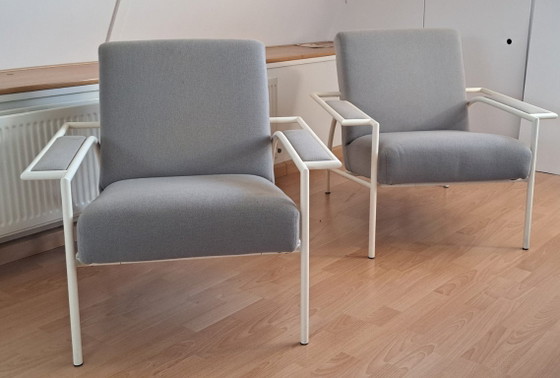 2x Gelderland 4735 Armchair – Textile, Metal (photo 2 of 5)