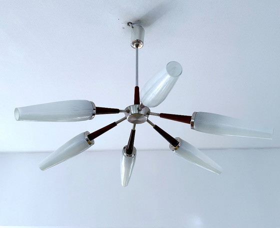 Image 1 of Large Scandinavian Pendant Light