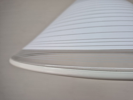 Lampada a sospensione vintage in plastica Postmodern/Space Age. – Lampade a sospensione (photo 4 of 8)