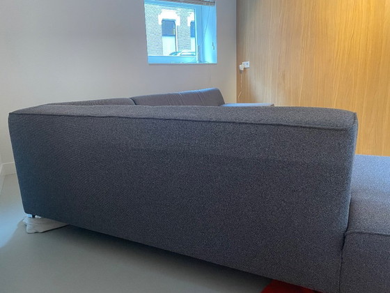 Image 1 of Montel Strike - divano angolare - mono grafite - gambe cromate