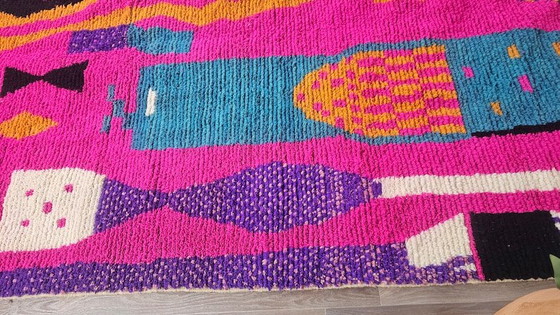Tapis berbère authentique en laine coloré 200/300 – Wool (photo 8 of 11)