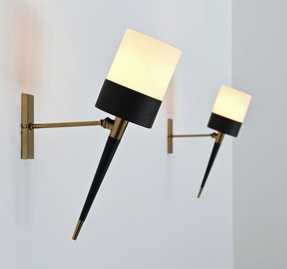 Image 1 of 2x Italian Design Vintage Wall Lights