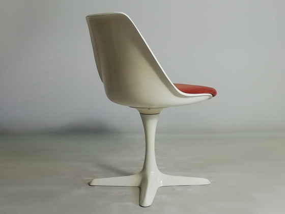 Image 1 of Silla original Arkana Tulip de M. Burke de la colección Star de los años 60. Silla Space Age.