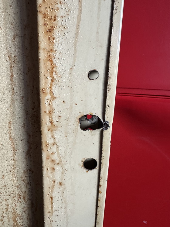 Image 1 of Mobiletto/vetrina per farmacia industriale d'epoca