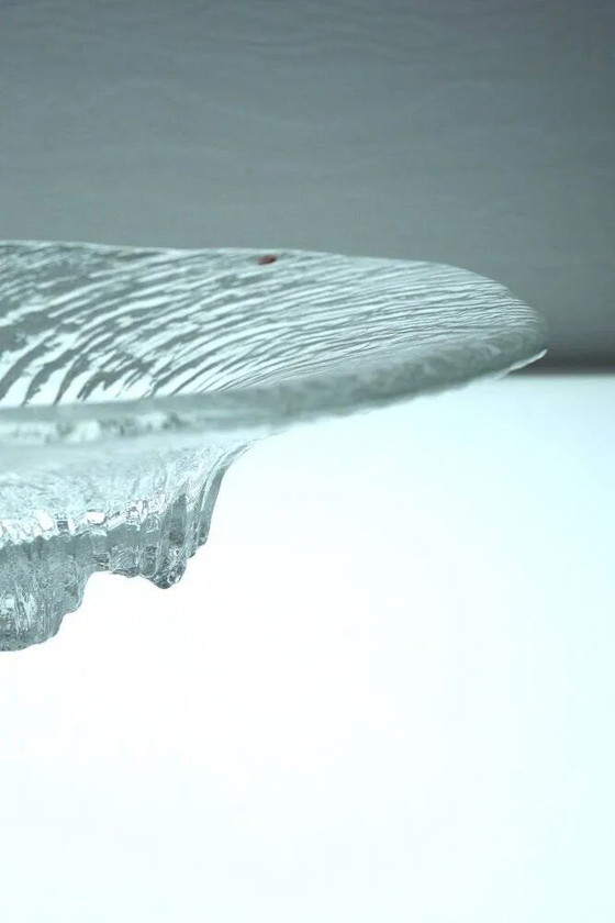 Image 1 of Finnische Avanti-Schale aus Kunstglas von Tapio Wirkkala für Iittala, 1979