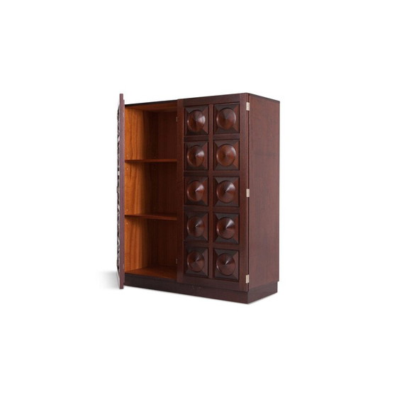 Image 1 of Vintage Belgian bar in dark mahogany