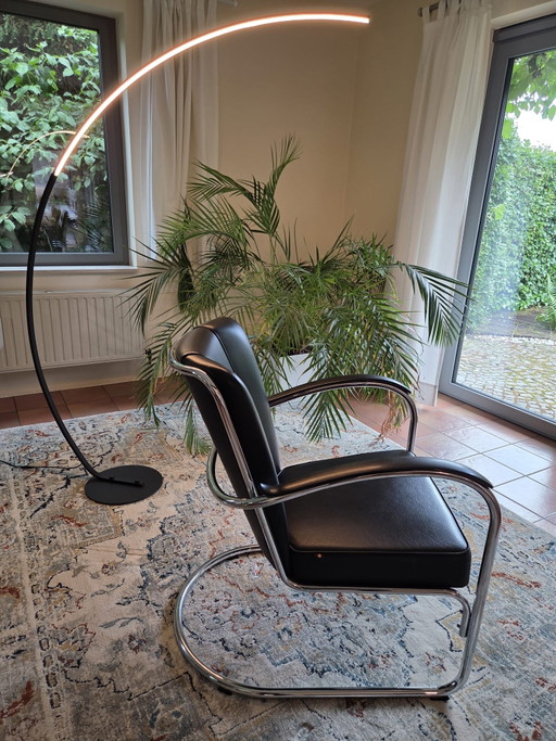 Dutch Originals Gispen 412 fauteuil 412 en cuir