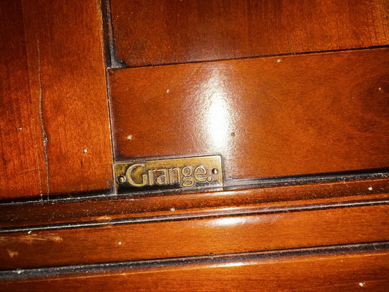 Cassettiera/comò originale Grange France in legno di ciliegio (XM 500) – Cassettiere, Metal, Wood (photo 3 of 5)