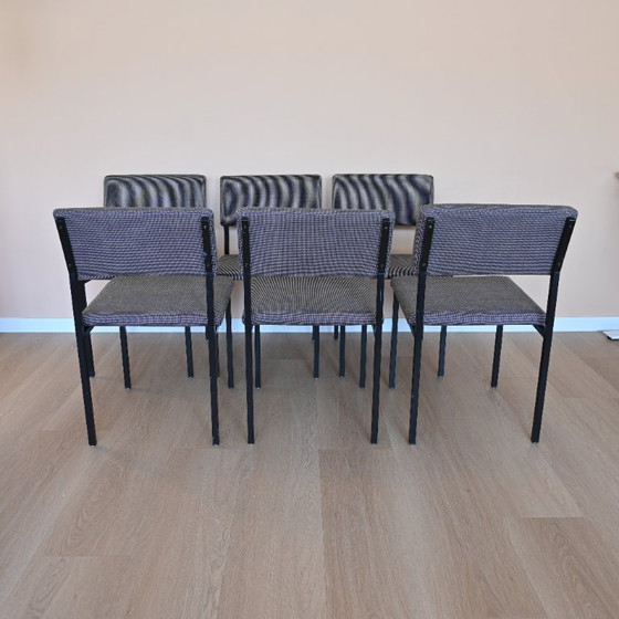 Image 1 of Gijs van der Sluis dining room chairs 6x
