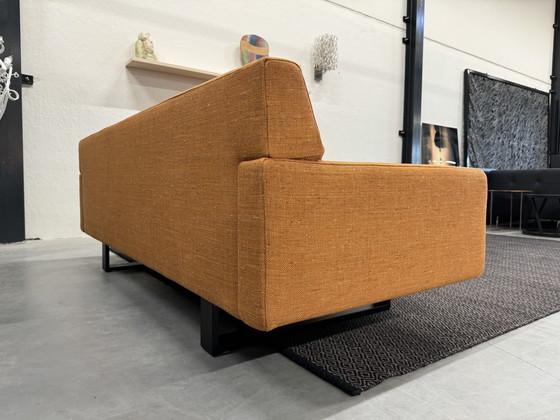 Image 1 of Gelderland 7850 sofa 2.5 seats orange fabric