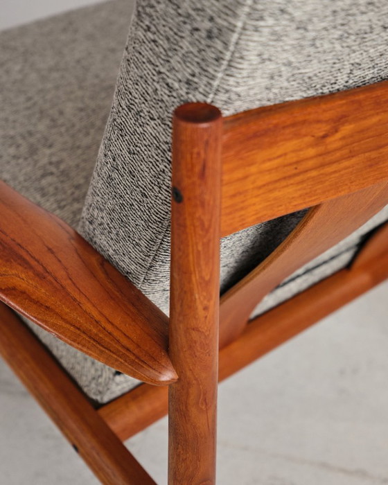 Teak-Sessel von Grete Jalk für France & Søn, Dänemark, 1950er Jahre, Mid-Century-Design – Wood (photo 8 of 24)