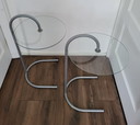 2 tavolini laterali vintage Ikea RY degli anni '90.