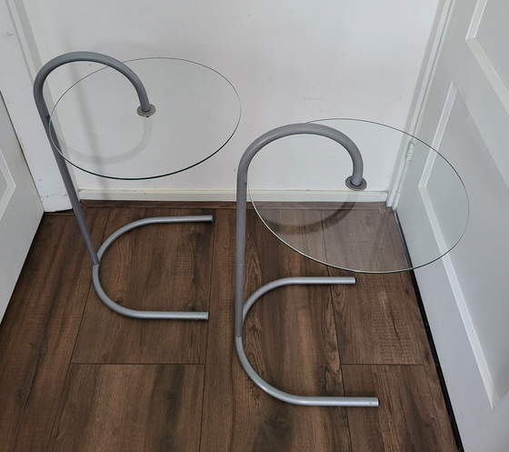 Image 1 of 2 tables d'appoint vintage Ikea RY des années 90.