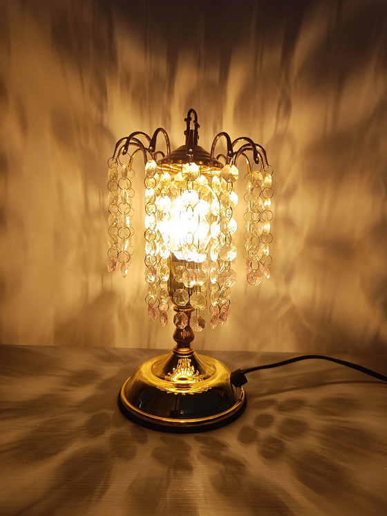 Image 1 of Table Lamp with Pampilles