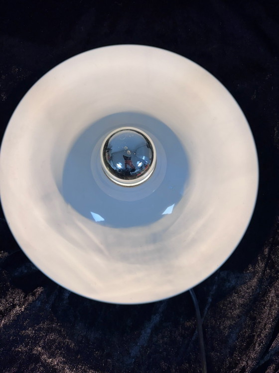 Lampada a disco Vintage Les Arcs - Metallo bianco, Applique (foto 2 di 10)