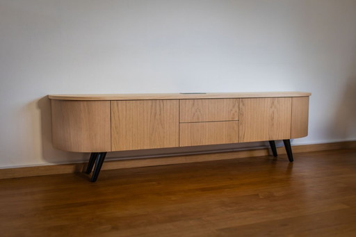 Modern tv-meubel eikenlook
