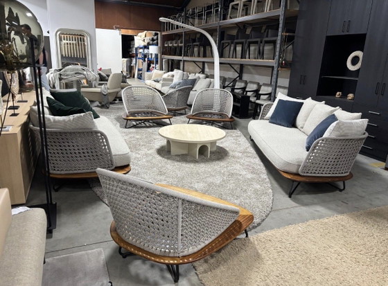 Image 1 of 1 x Canapé d'extérieur Minotti Rivera grand format 236 cm