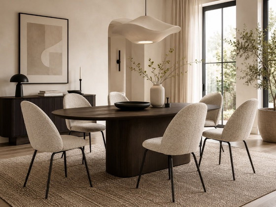 Image 1 of SET OF 3 GREY IOLA CHAIRS
