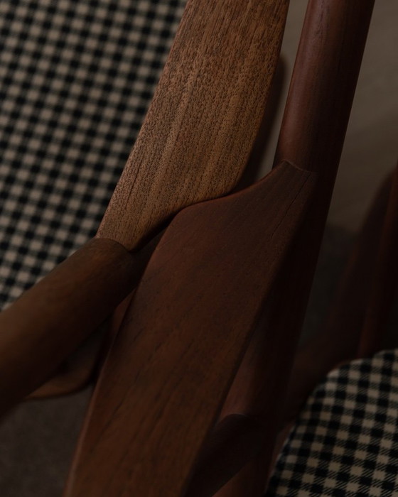 Image 1 of Dänischer Teak-Schaukelstuhl Modell 182 von Frank Reenskaug für Bramin, 1950er Jahre