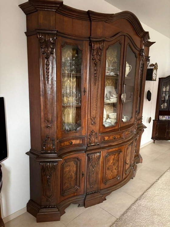 Image 1 of antique china cabinet