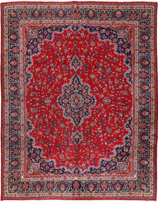 Persian Carpet Mashad 3.75 x 2.88 Oriental Carpet Fine No. 39