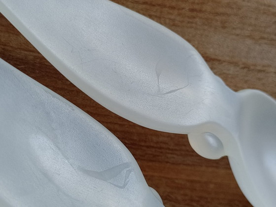 Image 1 of Luca Trazzi salad cutlery for Viceversa Design