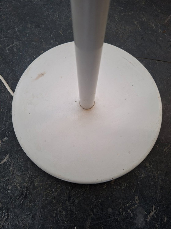 Hala Zeist Floor light model 615 The Basket 1970s, Cast Iron, Metal, White (photo 8 of 8)