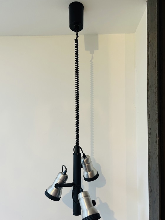 Image 1 of Pull down ceiling lamp 1960s (2 pieces available)