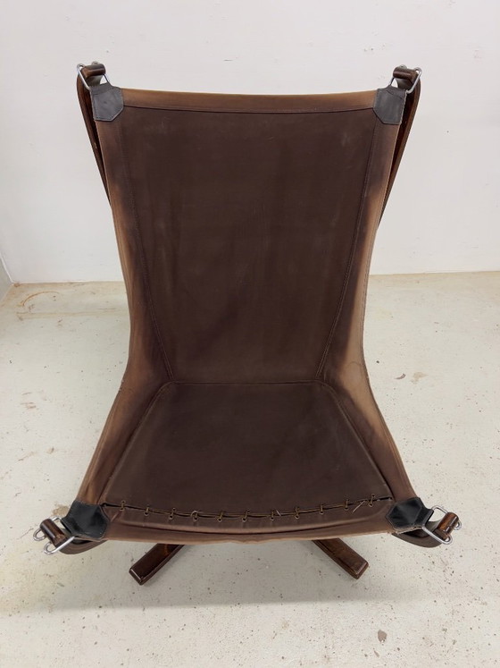 Image 1 of Sedia Falcon di Vatne Møbler, Norvegia, anni '70.