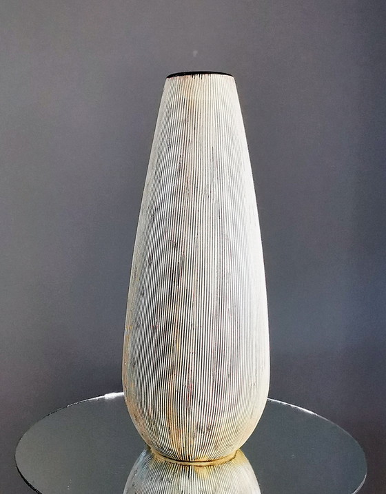 Image 1 of British School Glazed Stoneware/Ceramics. Sgraffito, late 20th century