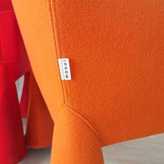 Image 1 of Marcel Wanders Moooi VIP chair, design chair orange