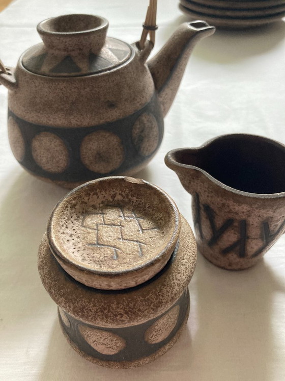 Image 1 of Schönes Teegeschirr, Teeservice (Handwerk)