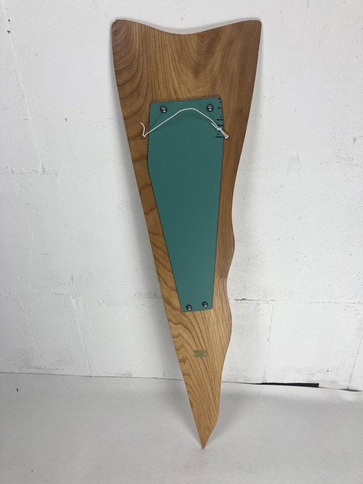 Irish Freeform Elm Mirror By Sheamus Malone, 2001