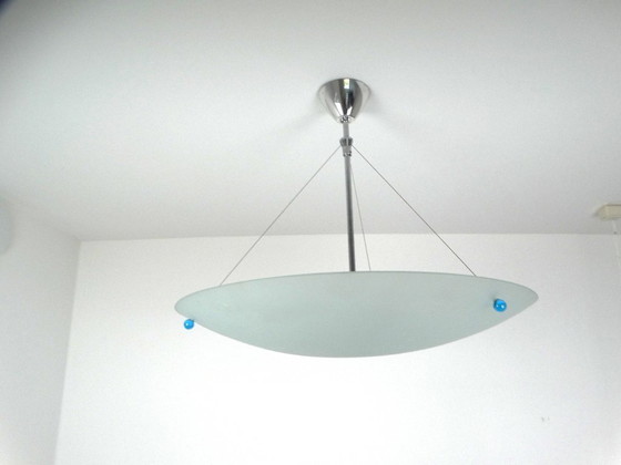 Image 1 of Fontana Arte Opelina Pendelleuchte.