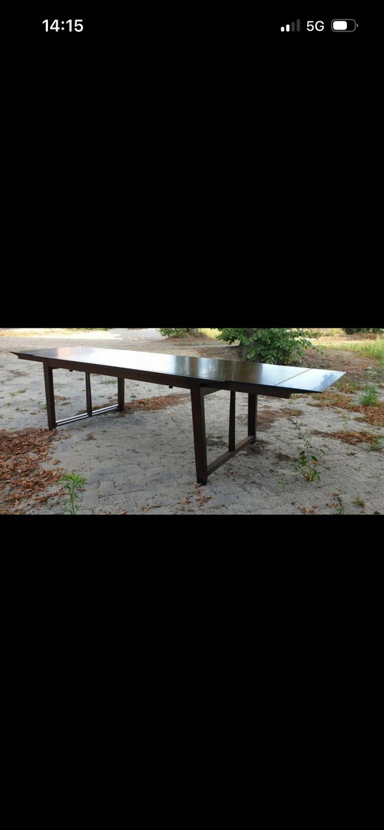 Image 1 of Oak sideboard table