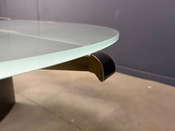 Image 1 of Postmoderne eettafel van Belgochrom, jaren 80.