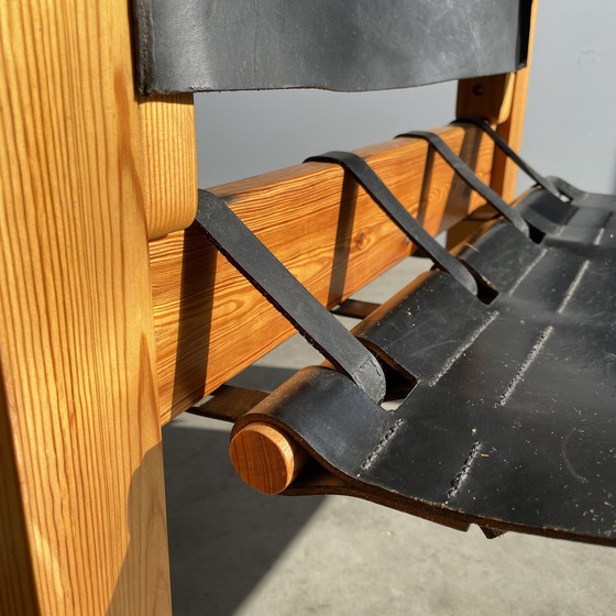 Image 1 of Rare chaise facile scandinave vintage Safari, 1970