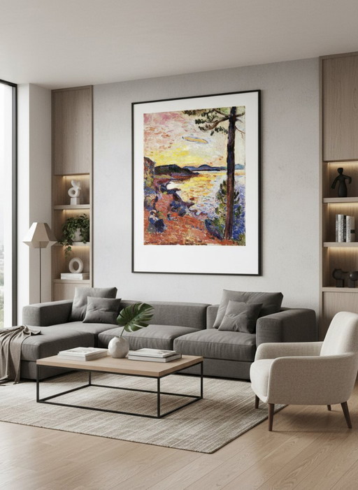 Matisse, Henri - Le Gouter (Golfe de Saint-Tropez) - Tirage d'art