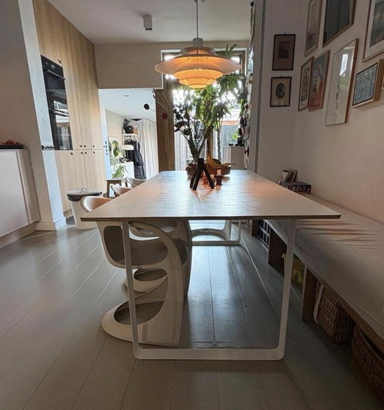 Image 1 of Muuto 70/70 Eettafel 225x90 – Linoleum & Alluminio