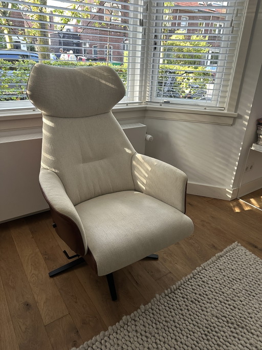 Design Verstellbarer Relaxsessel – verstelbare relaxstoel, Leather, Metal