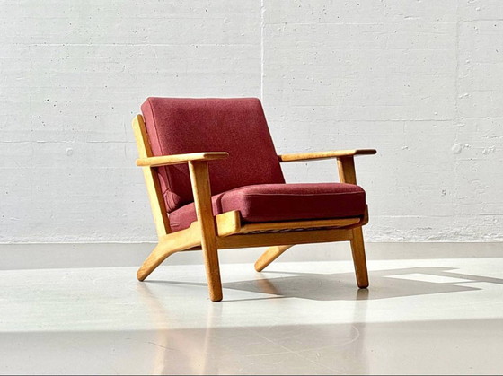 Image 1 of Fauteuil GE 290 Easy Chair de Hans J. Wegner pour Getama, années 1950