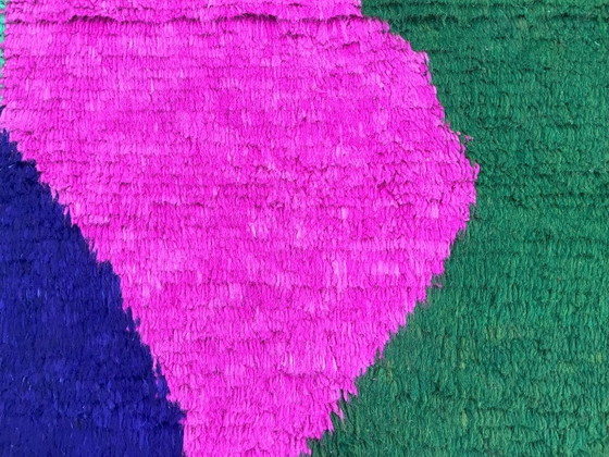 Image 1 of Berber Rug - 305 cm x 203 cm - colored Wool