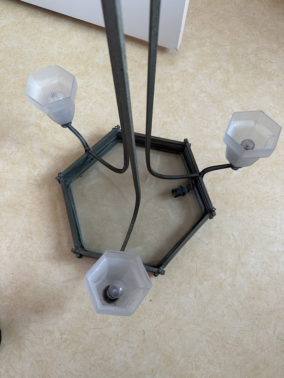 Image 1 of Originele art deco hanglamp