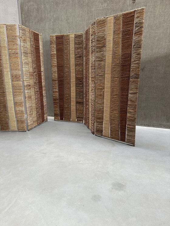 Image 1 of Paravent vintage / passepoil de paravent