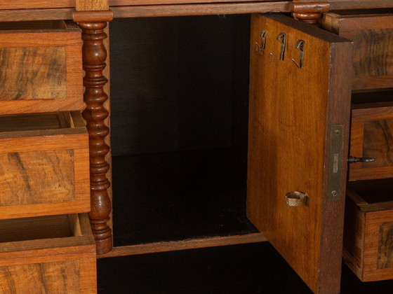 Image 1 of Gründerzeit secretaire, jaren 1880, vintage