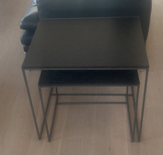2 Nested Bijzettafels Cube Interni Edition – Wood (photo 4 of 5)